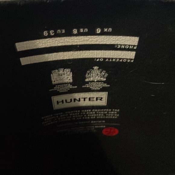 COPY - HUNTER *Nwot* Tall Rain Boots - Picture 4 of 5
